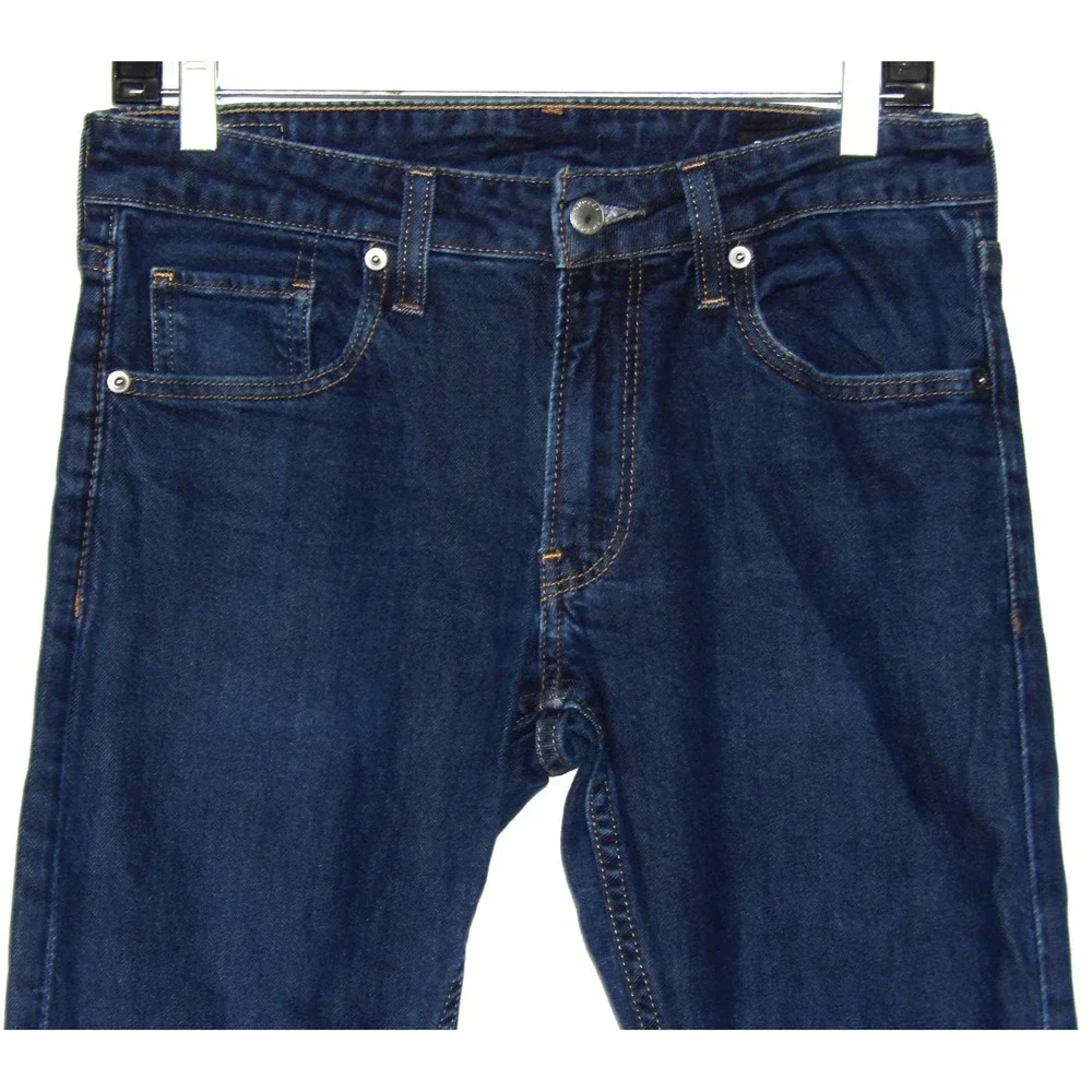 BONOBOS Medium Wash Stretch Slim Tapered Leg Denim Jeans Men's 29 X 30